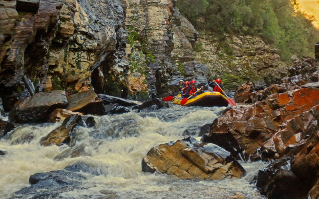 Lyell Highway to the Gordon River via the Collingwood and Franklin Rivers img